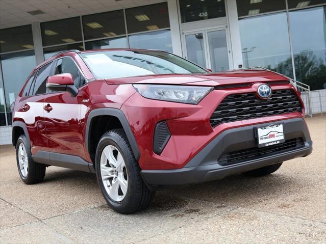 used 2021 Toyota RAV4 Hybrid car, priced at $23,893