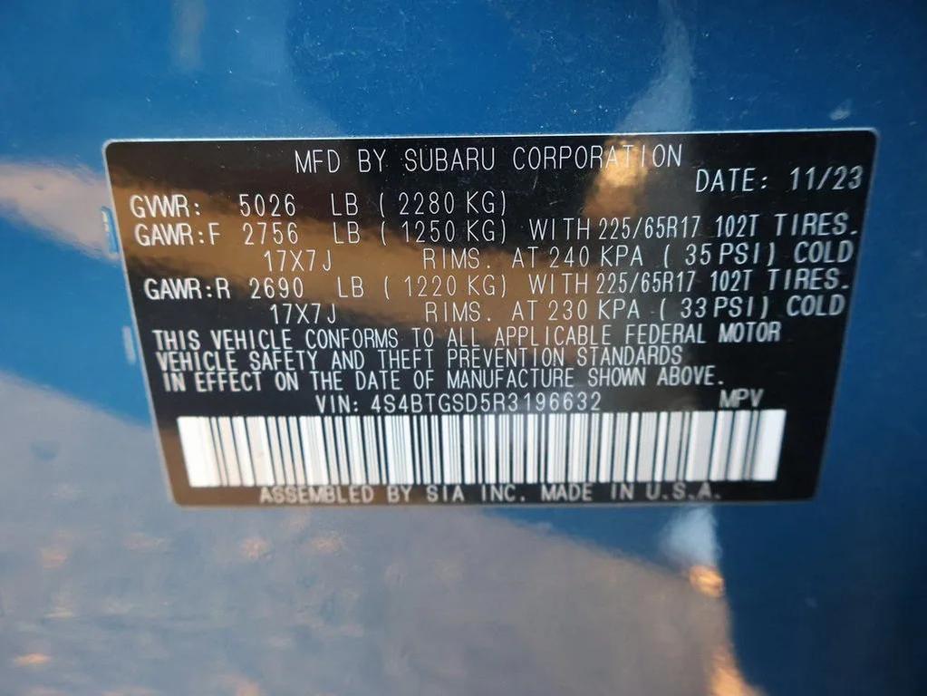 used 2024 Subaru Outback car, priced at $31,454