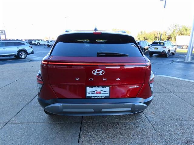 used 2024 Hyundai Kona car, priced at $27,497