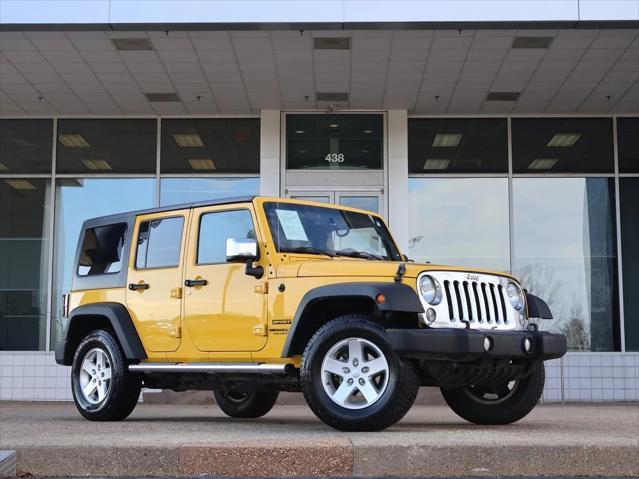 used 2015 Jeep Wrangler Unlimited car, priced at $15,681