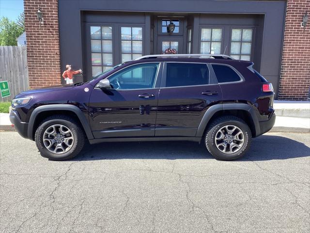 used 2021 Jeep Cherokee car, priced at $29,500