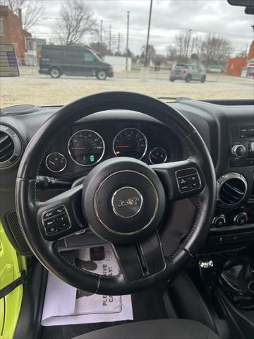 used 2017 Jeep Wrangler Unlimited car, priced at $19,300