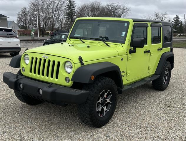 used 2017 Jeep Wrangler Unlimited car, priced at $19,700
