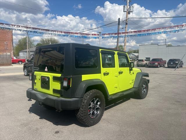 used 2017 Jeep Wrangler Unlimited car, priced at $18,503
