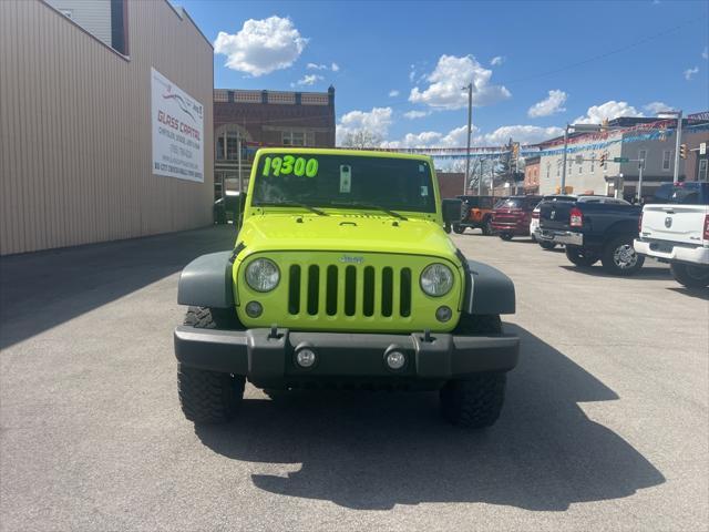 used 2017 Jeep Wrangler Unlimited car, priced at $18,503