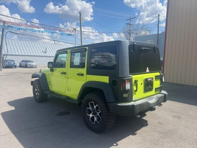 used 2017 Jeep Wrangler Unlimited car, priced at $18,503