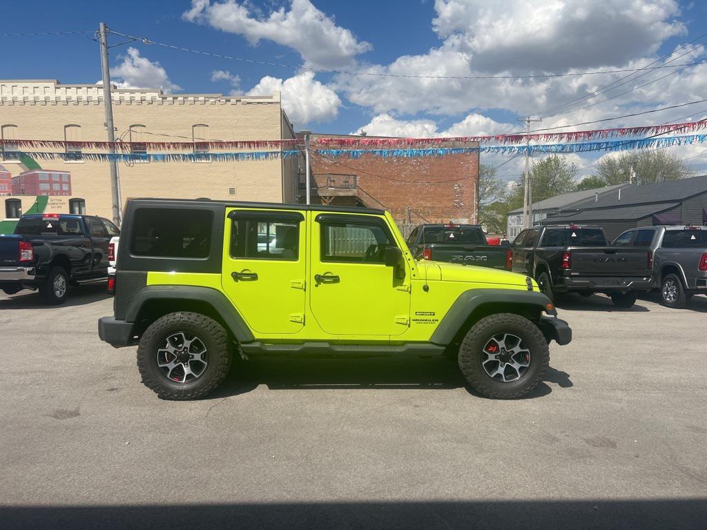 used 2017 Jeep Wrangler Unlimited car, priced at $17,395