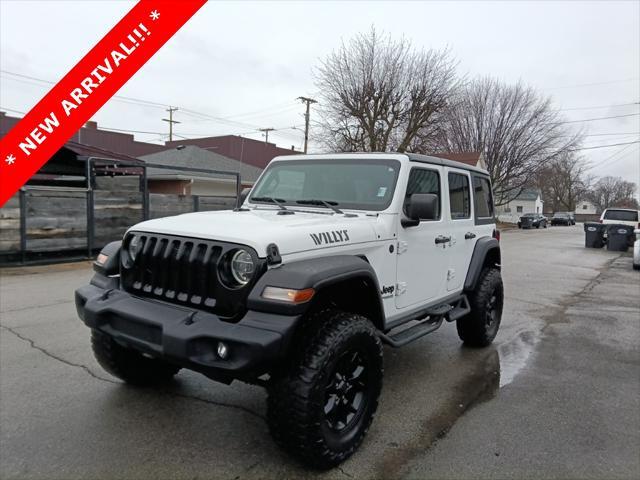 used 2020 Jeep Wrangler Unlimited car, priced at $25,000