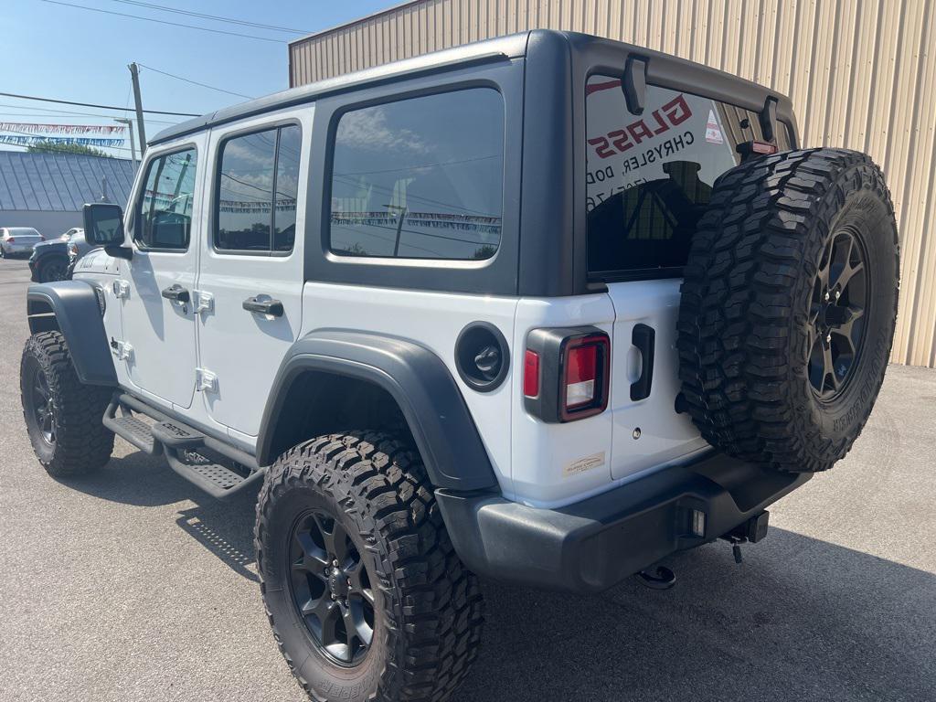 used 2020 Jeep Wrangler Unlimited car, priced at $23,200