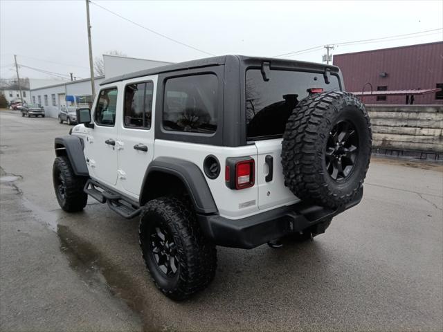 used 2020 Jeep Wrangler Unlimited car, priced at $25,000