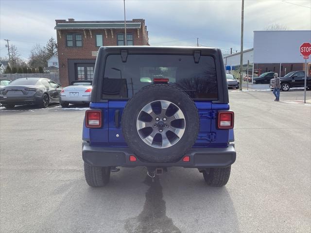 used 2018 Jeep Wrangler Unlimited car, priced at $19,600