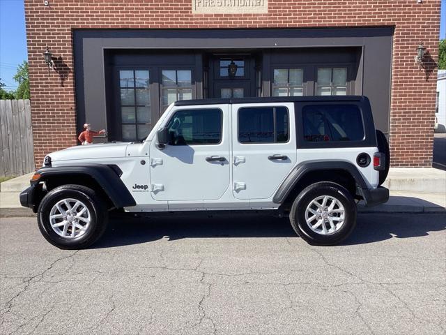 used 2023 Jeep Wrangler car, priced at $37,500