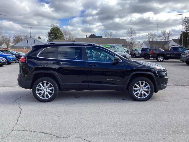 used 2017 Jeep Cherokee car, priced at $14,900