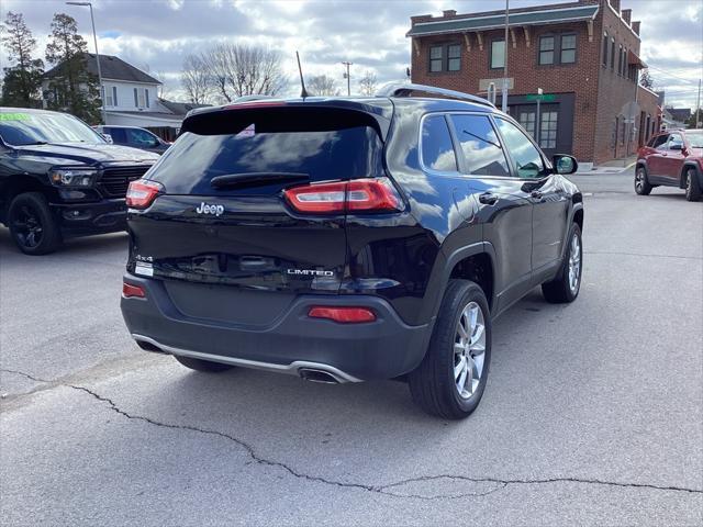 used 2017 Jeep Cherokee car, priced at $14,900