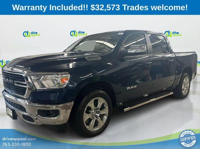 used 2021 Ram 1500 car, priced at $32,573