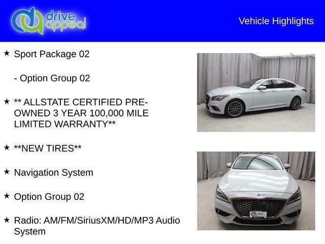 used 2019 Genesis G80 car, priced at $24,990