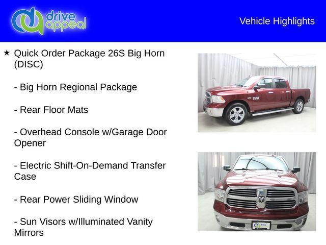 used 2018 Ram 1500 car, priced at $21,600