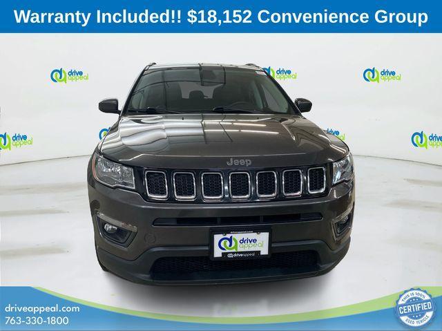 used 2021 Jeep Compass car, priced at $18,152