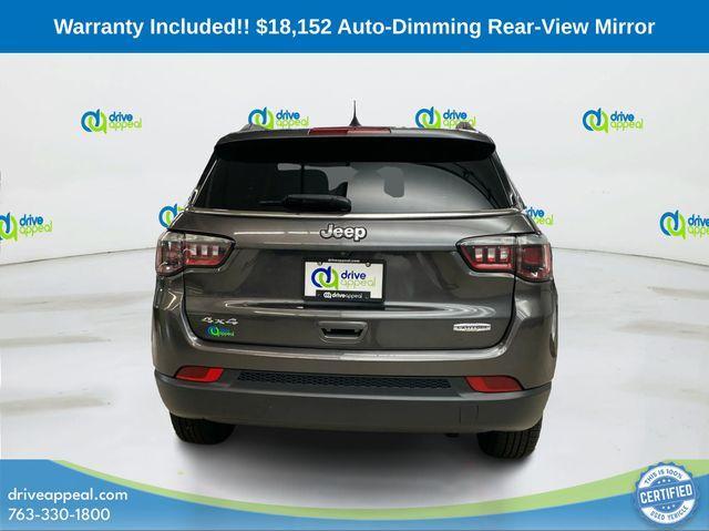 used 2021 Jeep Compass car, priced at $18,152