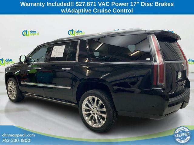 used 2018 Cadillac Escalade ESV car, priced at $27,871