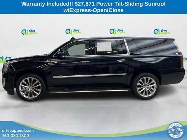 used 2018 Cadillac Escalade ESV car, priced at $27,871