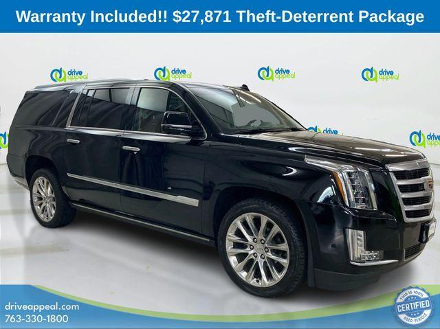 used 2018 Cadillac Escalade ESV car, priced at $27,871