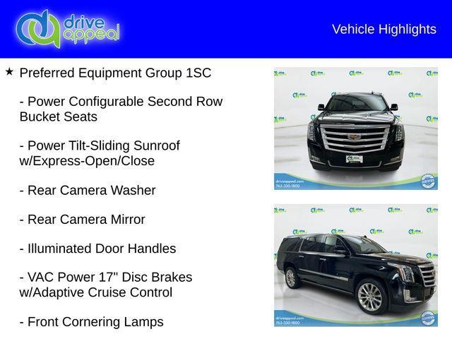 used 2018 Cadillac Escalade ESV car, priced at $27,871