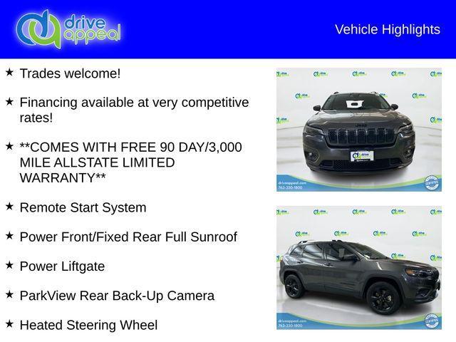 used 2019 Jeep Cherokee car, priced at $17,669