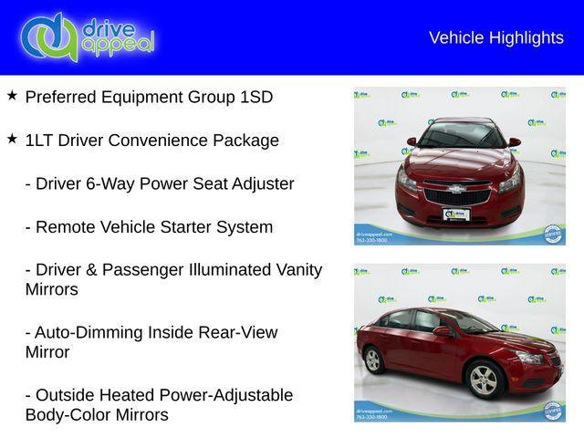 used 2013 Chevrolet Cruze car, priced at $6,990