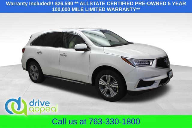 used 2020 Acura MDX car, priced at $26,590