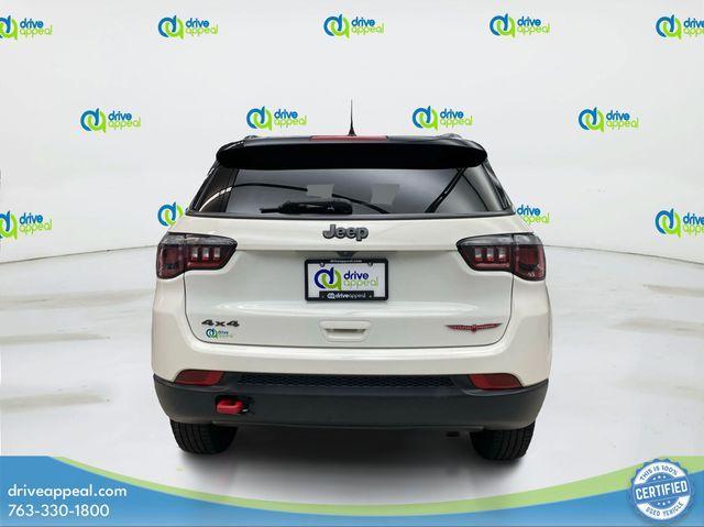used 2020 Jeep Compass car, priced at $17,554