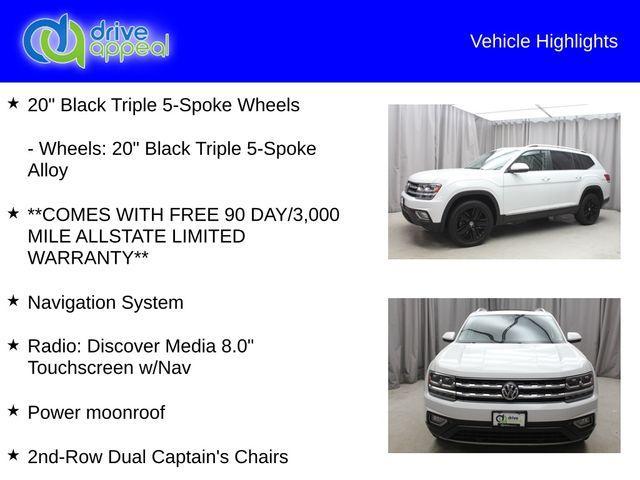 used 2019 Volkswagen Atlas car, priced at $18,990