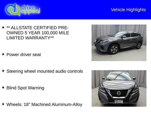 used 2019 Nissan Murano car, priced at $18,776