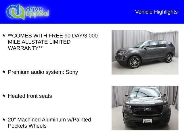 used 2016 Ford Explorer car, priced at $18,574