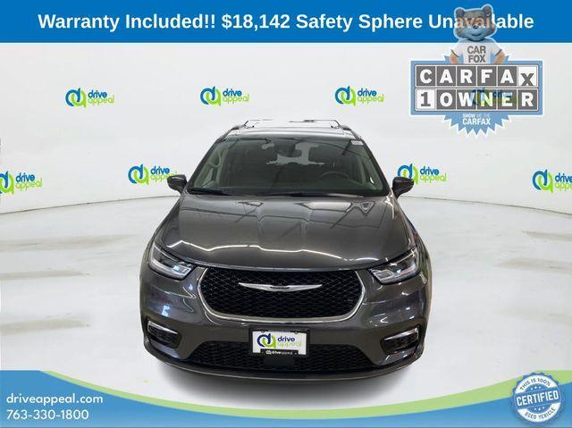 used 2022 Chrysler Pacifica car, priced at $18,142