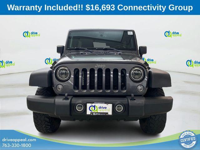 used 2017 Jeep Wrangler Unlimited car, priced at $16,693