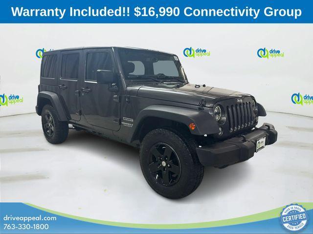 used 2017 Jeep Wrangler Unlimited car, priced at $16,990