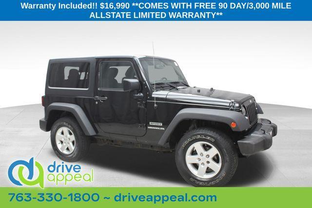 used 2015 Jeep Wrangler car, priced at $16,990