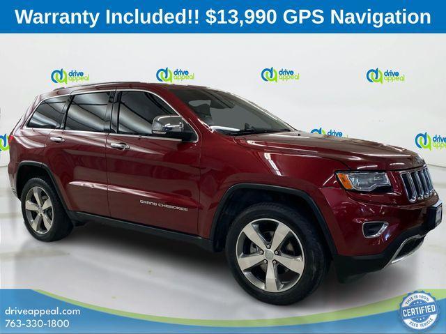 used 2015 Jeep Grand Cherokee car, priced at $13,990