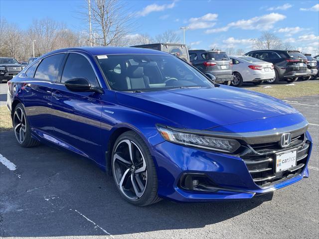 used 2022 Honda Accord Hybrid car, priced at $27,499