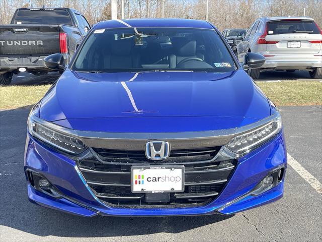 used 2022 Honda Accord Hybrid car, priced at $27,499