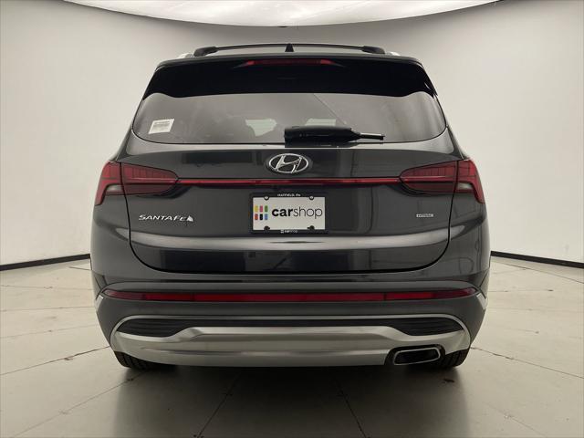used 2021 Hyundai Santa Fe car, priced at $20,950