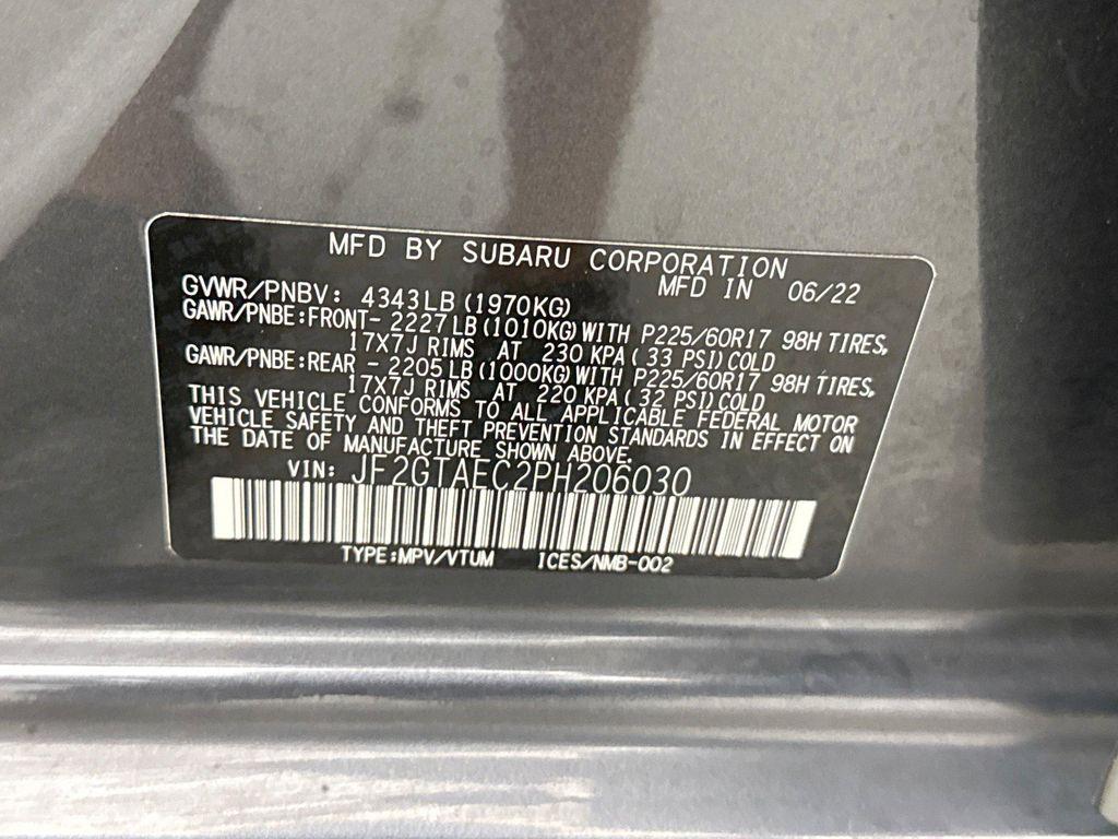 used 2023 Subaru Crosstrek car, priced at $26,600