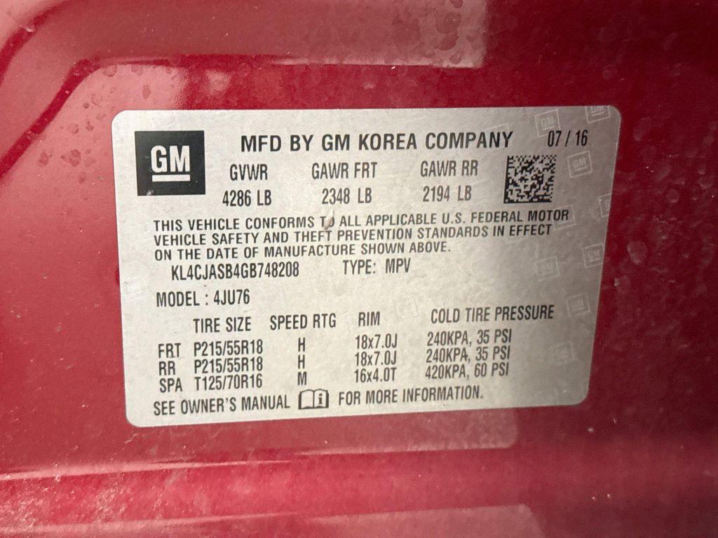 used 2016 Buick Encore car, priced at $9,749