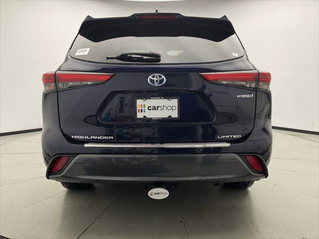 used 2021 Toyota Highlander Hybrid car, priced at $41,799