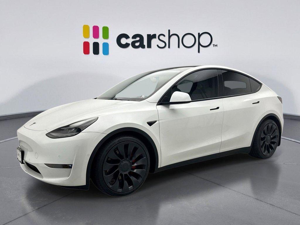 used 2022 Tesla Model Y car, priced at $29,599