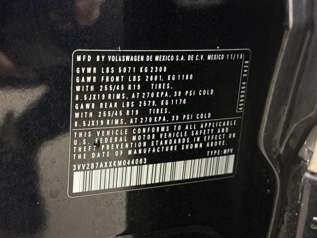 used 2019 Volkswagen Tiguan car, priced at $18,949