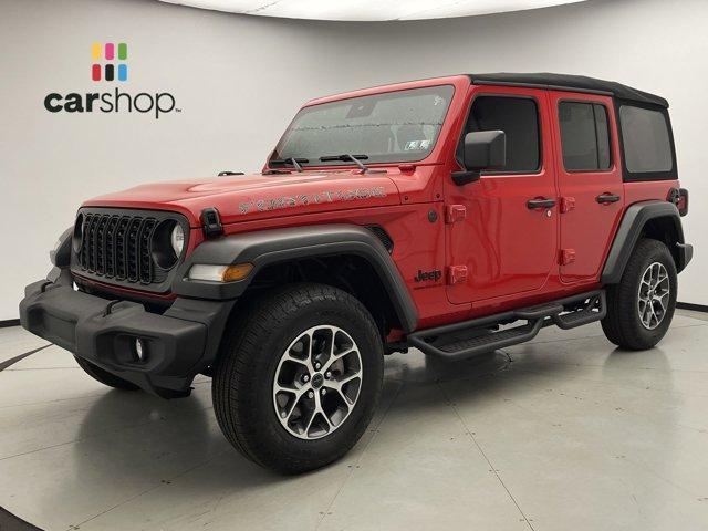used 2024 Jeep Wrangler car, priced at $40,599