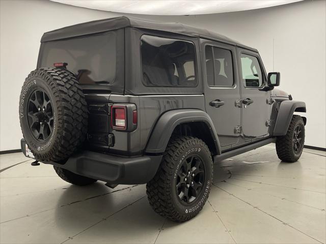 used 2021 Jeep Wrangler Unlimited car, priced at $32,399