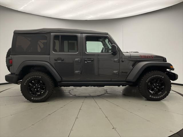 used 2021 Jeep Wrangler Unlimited car, priced at $32,399